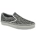 Vans Classic Slip Skate - 5 Uk - Black & Silver - Fabric