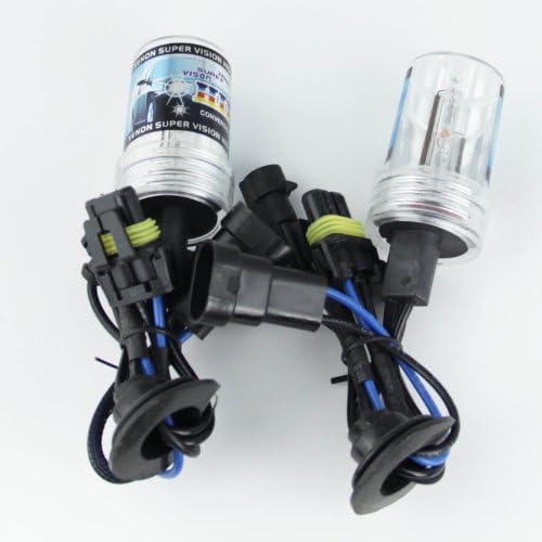 Eiiox 2 X H3 4300k 35w HID Xenon Foglight Headlight Light Lamp Bulbs Replacement