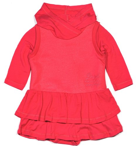 fuschia pink baby dress