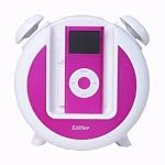 Edifier i-F200 Plus Double Bell Alarm Clock Retro iPod Docking Station/Charger - Pink