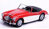 Austin Healey 3000 MK-1 Red/White 1/18 by Kyosho 08141rw