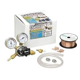 Clarke Craftsman Mig Gas Welder Regulator Kit by Clarke