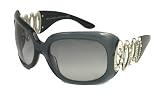AUTHENTIC BVLGARI SUNGLASSES BV 8016-B GREY 8016B 731/11 W/ CASE