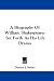 Search : A Biography Of William Shakespeare: Set Forth As His Life Drama