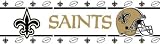 New Orleans Saints Team Wall Border