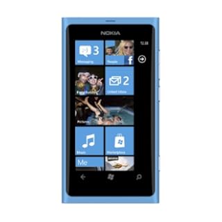 Nokia Lumia 800 Sim Free Windows Smartphone - Matte Cyan