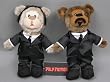 BIG SCREEN BEARS - PULP FICTION - JULES BEAR & VINCENT BEAR