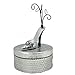Disco Fever Shoe Stylish Jewelry Holder Silver Box