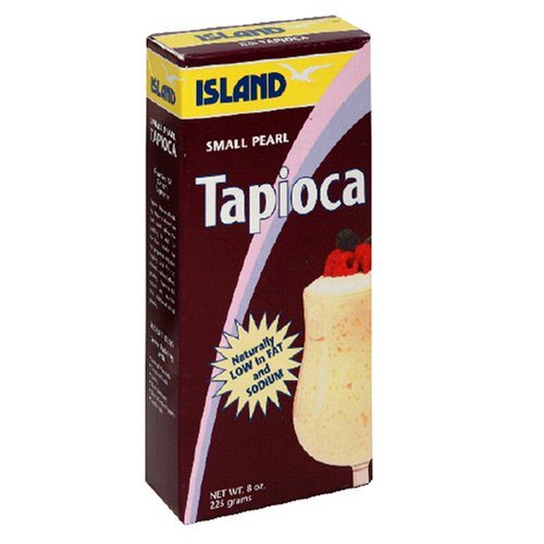 Island Pearl Tapioca, Small, 8-Ounce Packages (Pack of 12) by Island