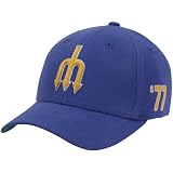 MLB '47 Brand Seattle Mariners Tradition Cooperstown Wool Stretch Flex Hat - Royal Blue