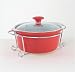 Mayfair & Jackson 5032R CASSEROLE 1.5L GLS LID W/RACK PCLN