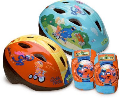 BELL SPORTS 1001422 Elmo Helmet & Pad Set