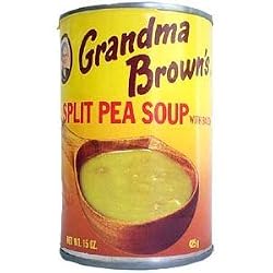 Grandma Brown's Split Pea Soup with Bacon - 15 oz can