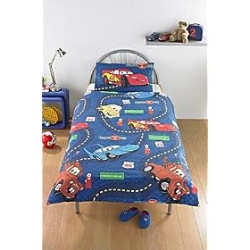 Disney Pixar Cars Rotary Duvet and Pillowcase Bed Set
