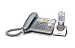 Panasonic KX-TCD545GM mit AB stahlgrau-metallic schnurloses Telefon