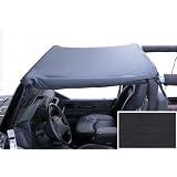 SUMMER BRIEF, BLACK DENIM, 92-95 JEEP WRANGLER by Rugged Ridge