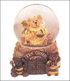 Boyds Bears Victoria Regina...Home Sweet Hive Musical Bearstone Waterglobe