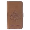 PETER J�CKEL COMMANDER BOOK CASE Nubuk Brown fuer iPhone 4