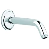 Buy Grohe 27 011 000 Seabury Shower Arm and Flange, StarLight Chrome by Grohe