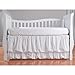 Summer 4-Piece Classic Bedding Set with Adjustable Crib Skirt, Swiss Dot