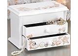 Lifestyle Studios Hand Painted Shell Jewelry Box SHELL