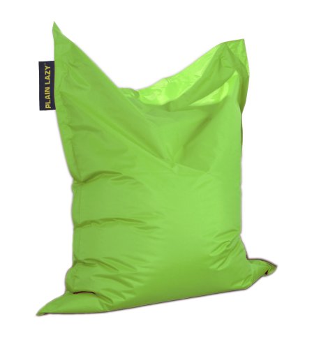 Plain Lazy Indoor / Outdoor Beanbag, Bright Green