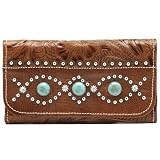 American West Everyday Cowgirl Ladies Tri-Fold Wallet by American West