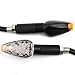 Bright Amber LED Arrow Shape Clear Lens Turn Signal Light Motorcycle For Kawasaki Vulcan VN 500 750 800 900 1500 Ninja 250 500 ZX6R ZX6RR ZX7R ZX7RR ZX9R ZX10R ZX12R ZX14