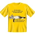 Ein Hund denkt, die Katze denk - T-Shirt - Textilien