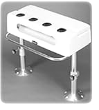 Adjustable Leaning Post - Adj. Double