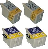 Take4Less 4-pack (2B+2C) T019 T020 T019201 T020201 Compatible Ink Cartridges for Epson Stylus Color 880 880i 8³