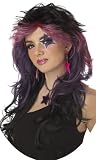 Tri-Color Rock Star Wig