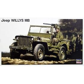 1/24 Willys MB Jeep w/Army Driver HSG24501