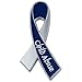 Child Abuse Awareness Blue Ribbon Lapel Pin