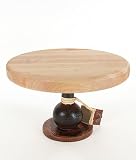 Cutting Board on Raised Iron Stand