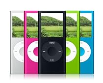 Ricco 4GB 1.8" LCD TFT MP3 AUDIO & MP4 VIDEO PLAYER FM REC EBOOK (BLACK) FREE SILICON CASE