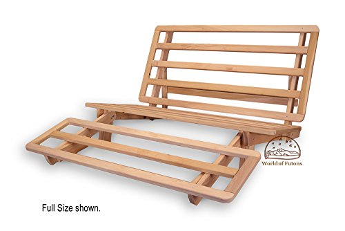 Tri-fold Hardwood Futon Frame - Queen Size