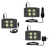 USB cable with Car and Wall Charger Deluxe Kit for the Maylong FD-430 GPS For Dummies - uses Gomadic TipExchange Technology