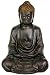 Best Simple Unique Educational Beautiful Gift for Him or Her - 9 Japanese Style Meditating Black Buddha Statue Figure