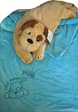 Snuggle Buds 3-in-1 Sleeping Bag, Pillow & Plush Animal: Dog