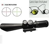 Improved 3.5-10 x 40 Functional Tactical Scope with Red Laser