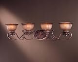 Minka Lavery Lights 6354-177 4LT Bathroom Lighting - Illuminati Bronze Traditional Indoor Lighting