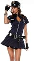 Sexy Womens Costume Naughty Flirty Female Police / Correctional Officer Dress Lady Cop Girl Outfit