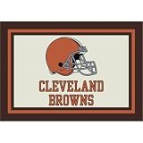NFL Spirit Cleveland Browns Football Rug Size: 5'4 x 7'8