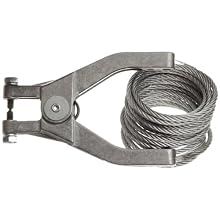 Justrite 08496 10' Long Flex Wire With Hand Clamp And 1 /4" Terminal