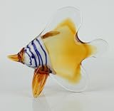 Amber Art Glass Fish E105