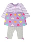 from M&Co Heart stripe set Multicolour 12/18 MNTH