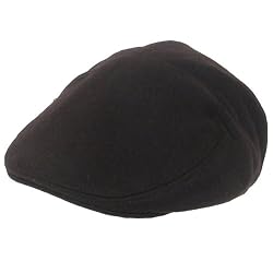 New Wool 7 Panel Ivy Driver Driving Golf Cap Hat * Brown - Large / Extra Large