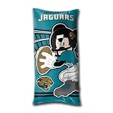Disney/NFL Jacksonville Jaguars Mickey Mouse Fold-Up Body Pillow