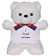 I Drool for Red & Black - Plush Teddy Bear